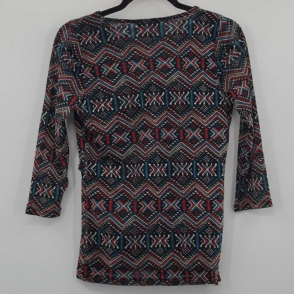 3 For $20 Chaps Multi color top size S - Picture 6 of 7